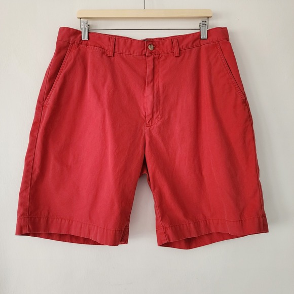 Polo Ralph Lauren Other - Polo Ralph Lauren red chino cotton‎ shorts mens size 36